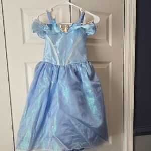Disney Sparkling Blue Princess Dress